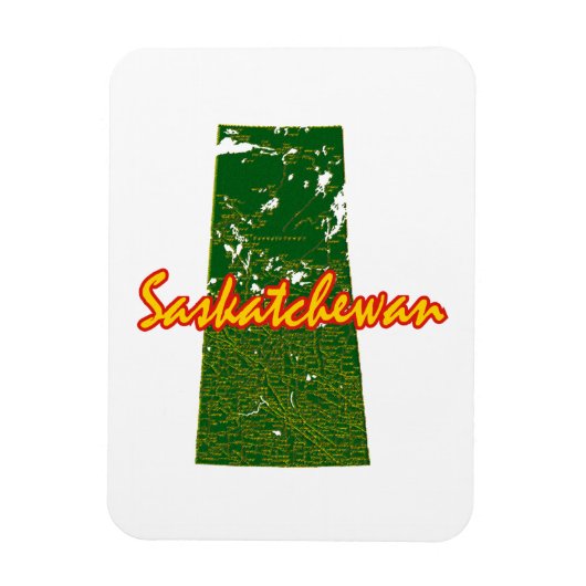 Saskatchewan Magneet (Verticaal)