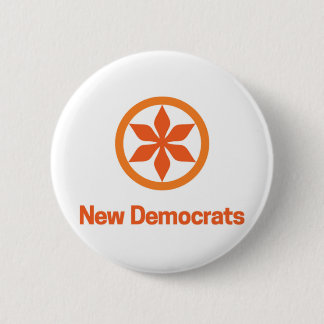 Saskatchewan Nieuwe Democraten NDP Logo Ronde Button 5,7 Cm