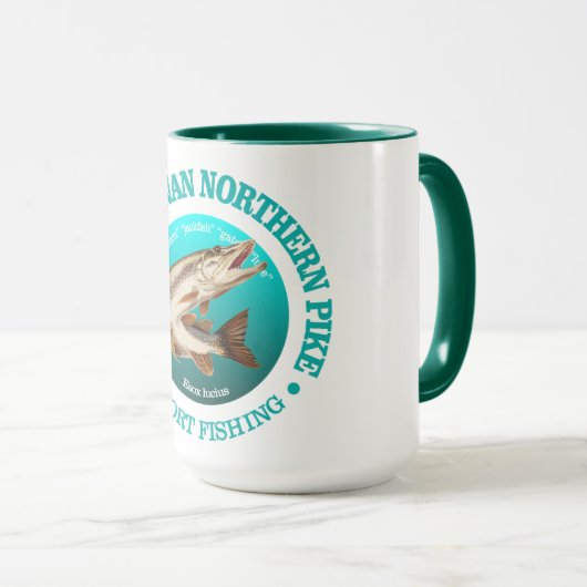 Saskatchewan Pike Vist Mok (Voorkant rechts)