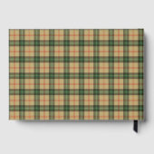 Saskatchewan Provincial Tartan Golden Wedding Gastenboek (Achterkant)
