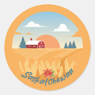  Saskatchewan Ronde Sticker