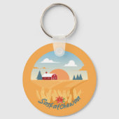 Saskatchewan Sleutelhanger (Achterkant)