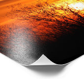 Saskatchewan Sunset Foto Afdruk (Hoek)