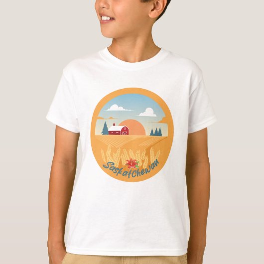  Saskatchewan T-shirt (Voorkant)