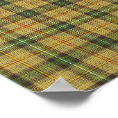 Saskatchewan tartan poster (Hoek)