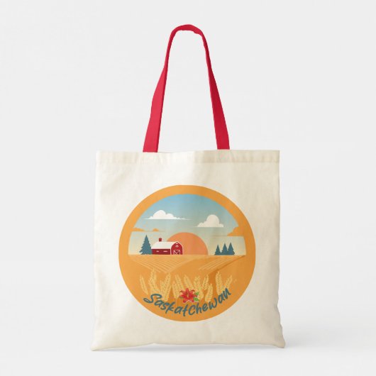 Saskatchewan Tote Bag (Achterkant)