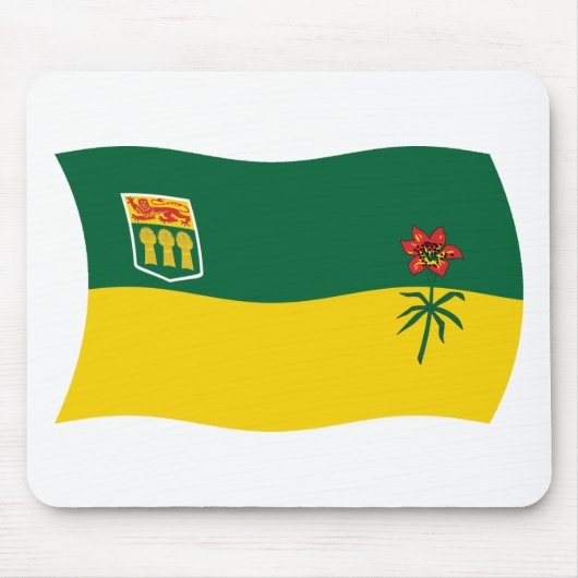 Saskatchewan Vlag Muismat (Voorkant)