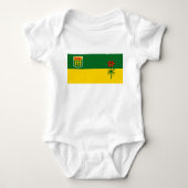 Saskatchewan Vlag Romper (Voorkant)