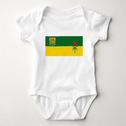 Saskatchewan Vlag Romper (Voorkant)