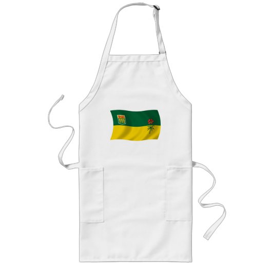 Saskatchewan Vlag Schort (Voorkant)