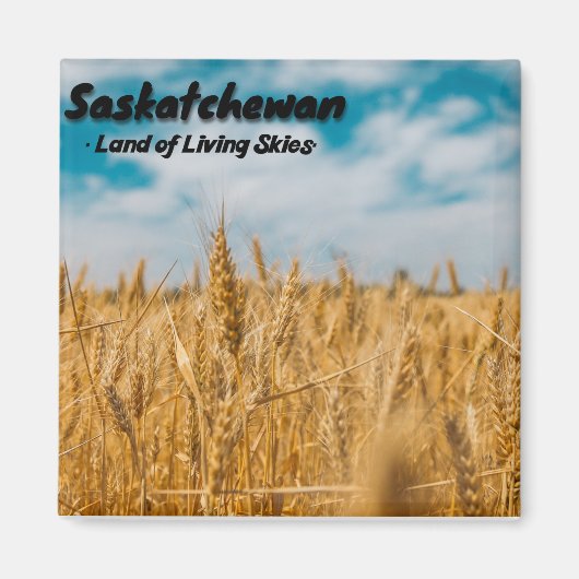 Saskatchewan Wheat Field Magneet (Voorkant)