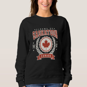 Saskatoon Canada Day Ellbogen omhoog Canadese trot Trui