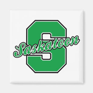 Saskatoon Letter Magneet
