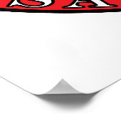 Saskatoon Poolse Canadese adelaar Poster (Hoek)