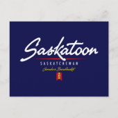 Saskatoon Script Briefkaart (Voorkant)