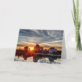 Saskatoon Sunset Kaart (Voorkant)