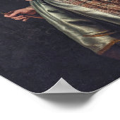 Saskia van Uylenburgh als Flora, Rembrandt, 1634 Poster (Hoek)