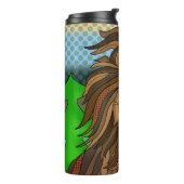 Sasqautch Peace Sign Thermosbeker (Gedraaid links)