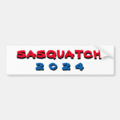 Sasquatch 2024 bumpersticker (Voorkant)