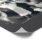 Sasquatch 67 Christmas Tree Funny Santa Bigfoot  Poster (Hoek)