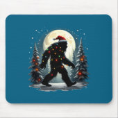 Sasquatch 67 Santa Bigfoot Christmas Tree Funny  Muismat (Voorkant)