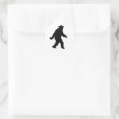 Sasquatch Afstuderen Ronde Sticker (Tas)