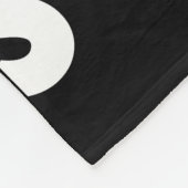 Sasquatch Angler Petroglyph Fleece Deken (Hoek)