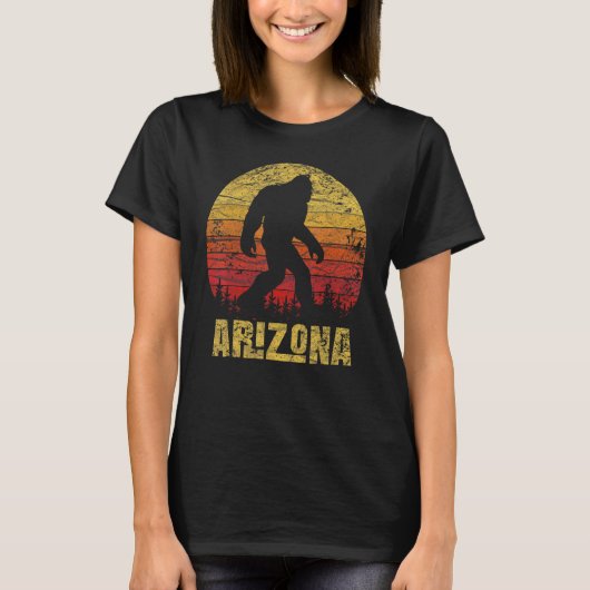 Sasquatch Az Arizona Grand Canyon State Outdoor A T-shirt (Voorkant)