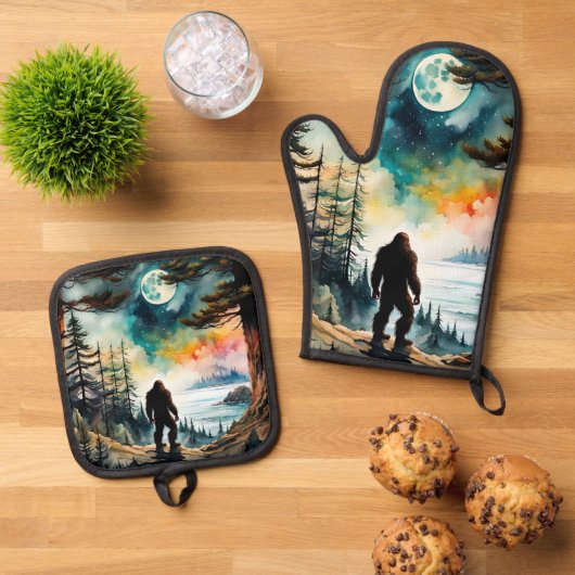 Sasquatch Bay Ovenwant & Pannenlap Set (Top down)