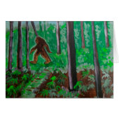 Sasquatch Bigfoot Art: "Garden Variety Sasquatch (Voorkant Horizontaal)
