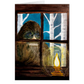 Sasquatch Bigfoot Art - "People Watcher" (Voorkant)