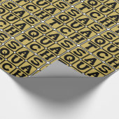 Sasquatch, Bigfoot Cadeaupapier (Hoek)