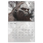 SASQUATCH BIGFOOT CALENDAR KALENDER (Mar 2027)
