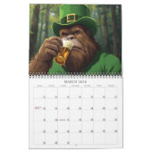 Sasquatch Bigfoot Calendar Kalender (Mar 2026)