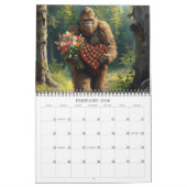 Sasquatch Bigfoot Calendar Kalender (Feb 2026)