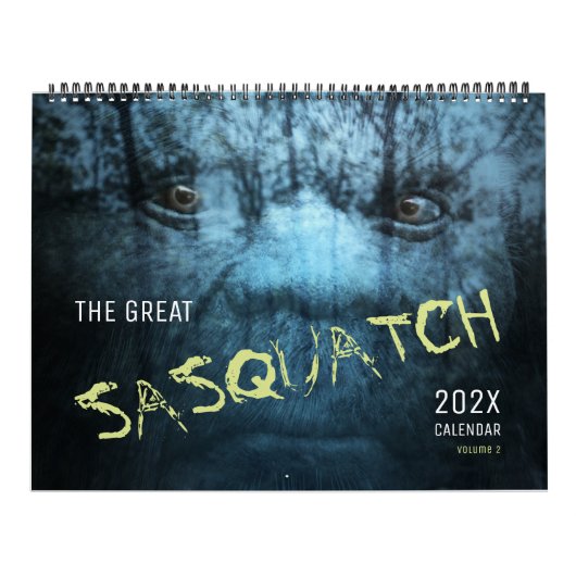 SASQUATCH BIGFOOT CALENDAR - VOLUME 2 KALENDER (Hoes)