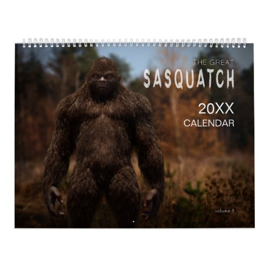 SASQUATCH / BIGFOOT CALENDAR - VOLUME 5 KALENDER (Hoes)