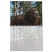 SASQUATCH / BIGFOOT CALENDAR - VOLUME 5 KALENDER (Mar 2026)