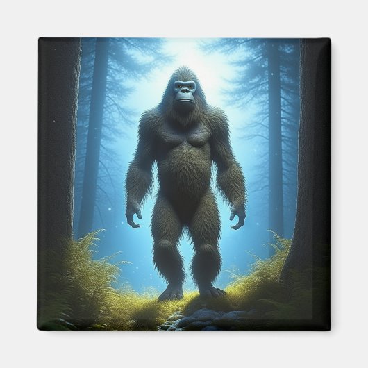 Sasquatch Bigfoot-gelovigen Magneet (Voorkant)
