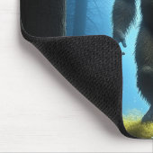 Sasquatch Bigfoot-gelovigen Muismat (Hoek)