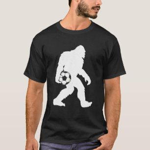 Sasquatch Bigfoot Goalkeeper Funny Voetbal Kind T-shirt