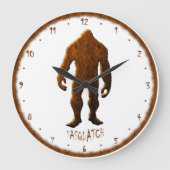 SASQUATCH BIGFOOT GROTE KLOK (Voorkant)