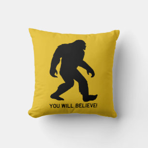 Sasquatch (Bigfoot) je zult geloven! Kussen