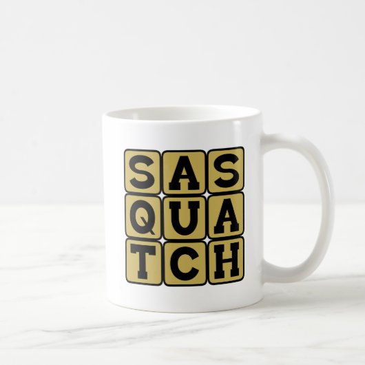 Sasquatch, Bigfoot Koffiemok (Rechts)