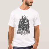 Sasquatch Bigfoot T-shirt (Voorkant)