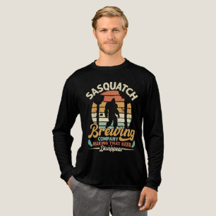 Sasquatch Brewing Company Retro Sunset Grafisch Tri-Blend Shirt