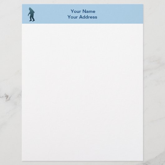 Sasquatch Briefhoofd (Voorkant)