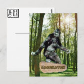 Sasquatch-Briefkaarten Briefkaart (Voorkant / Achterkant)