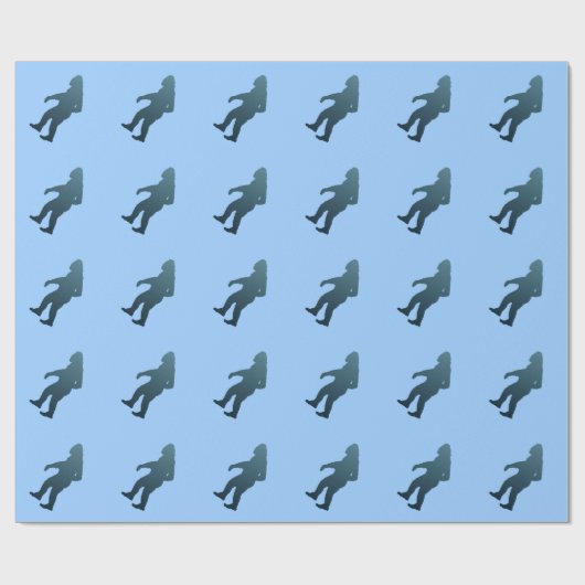 Sasquatch Cadeaupapier (Vlak)