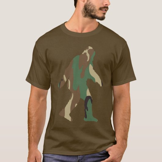 Sasquatch Camo T-shirt (Voorkant)